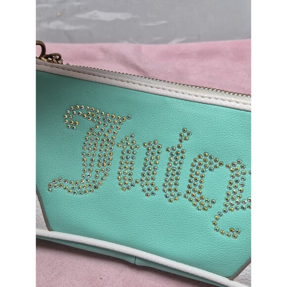 New Juicy Couture X Urban Outfitters Y2K Icons Baguette Bag in Mint Green - Picture 2 of 9